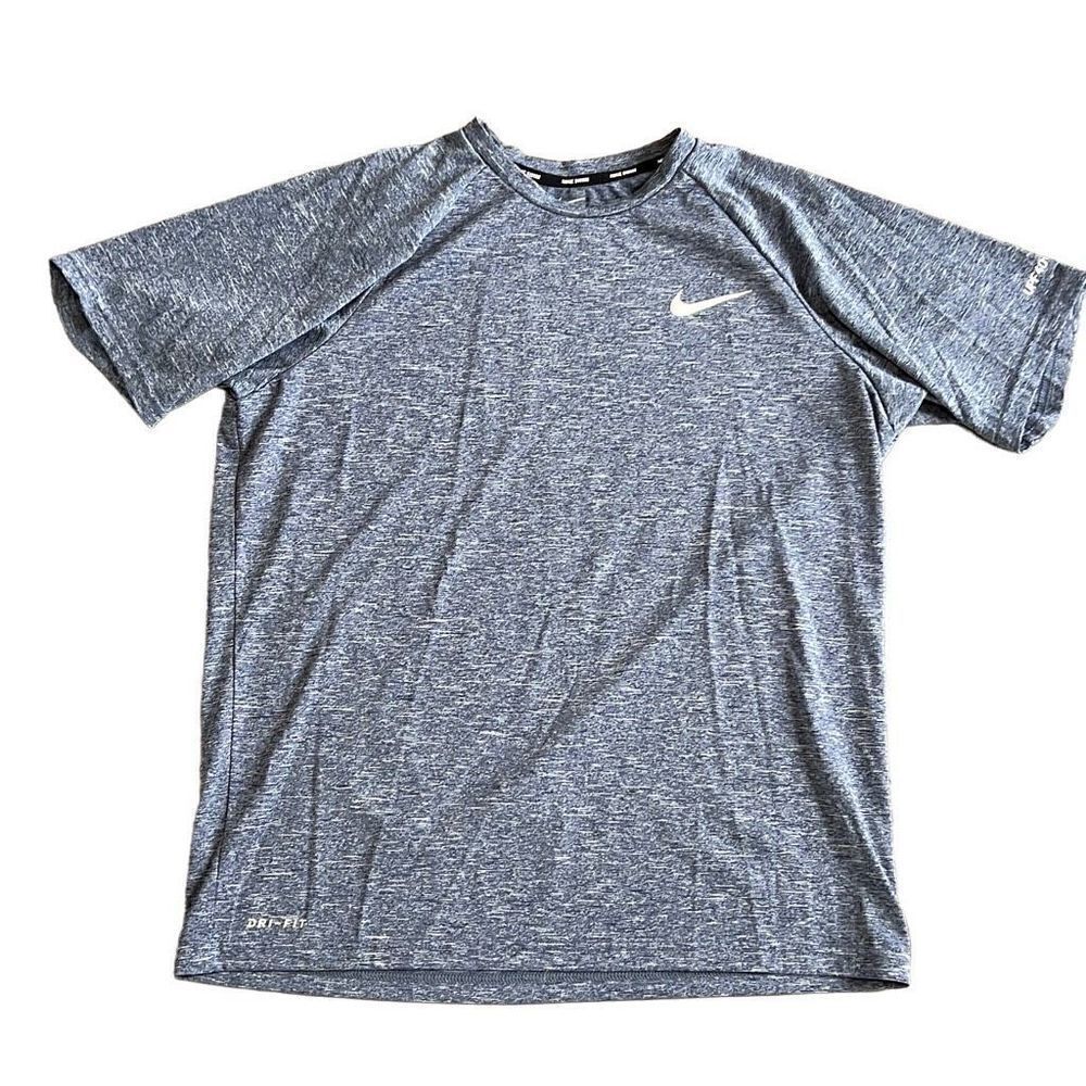Nike Swim Dri-fit Rash-guard Top Bathing Suit, Men’s M, UPF40 Sun